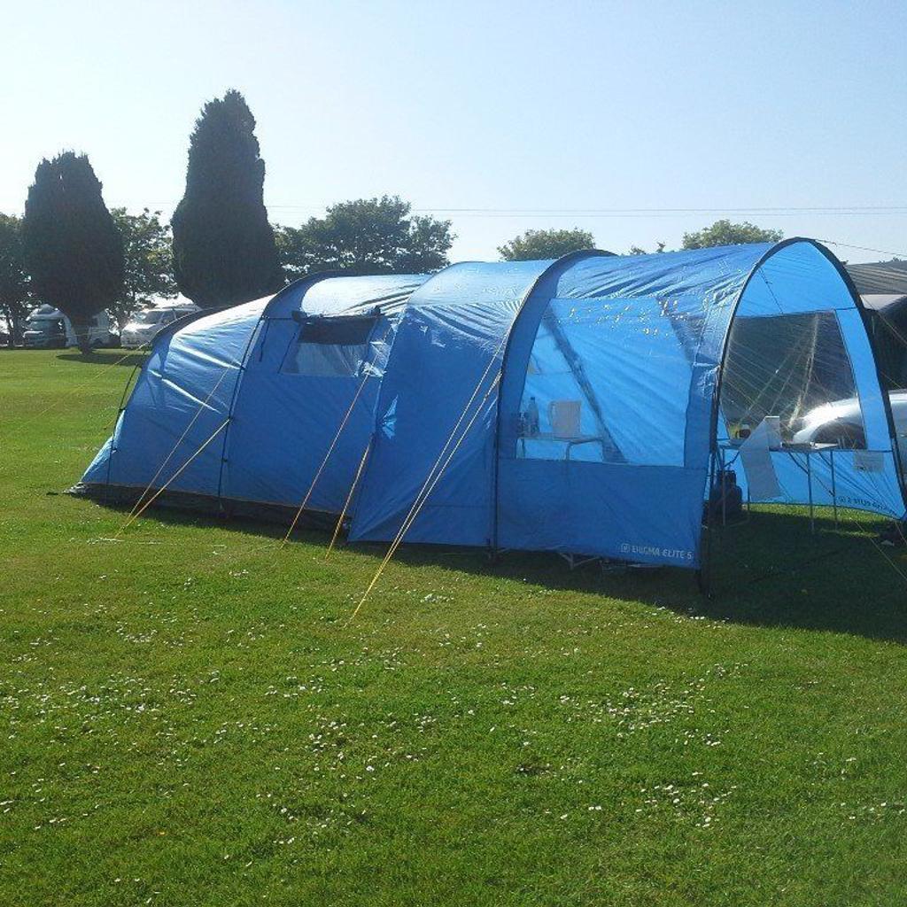 enigma elite 5 tent in DY11 Wyre Forest for 150.00 for sale Shpock