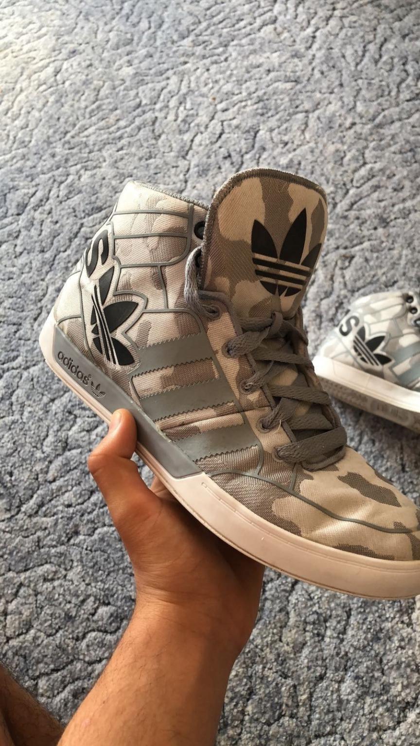 Adidas schuhe on sale hardcourt big logo