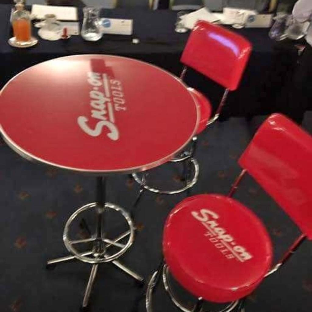 Snap on bar discount stool and table