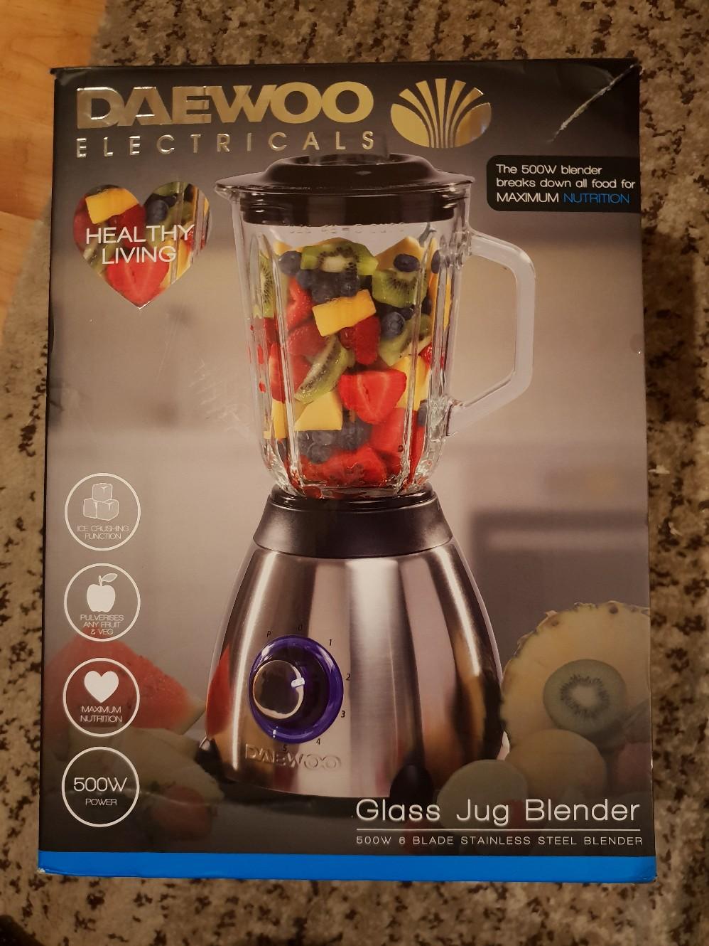 Daewoo 1.5L 5Speed Glass Jug Kitchen Blender in CF Cardiff for £15.00