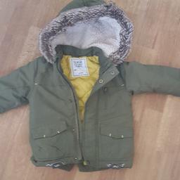 A lovely green winters coat, great condition only worn a few times.