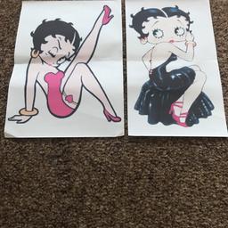 Betty boop iron on transfers and instructions