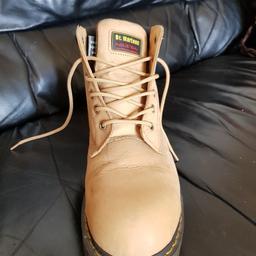 Doc Martens industrial safety toe and midsole boots. size 10