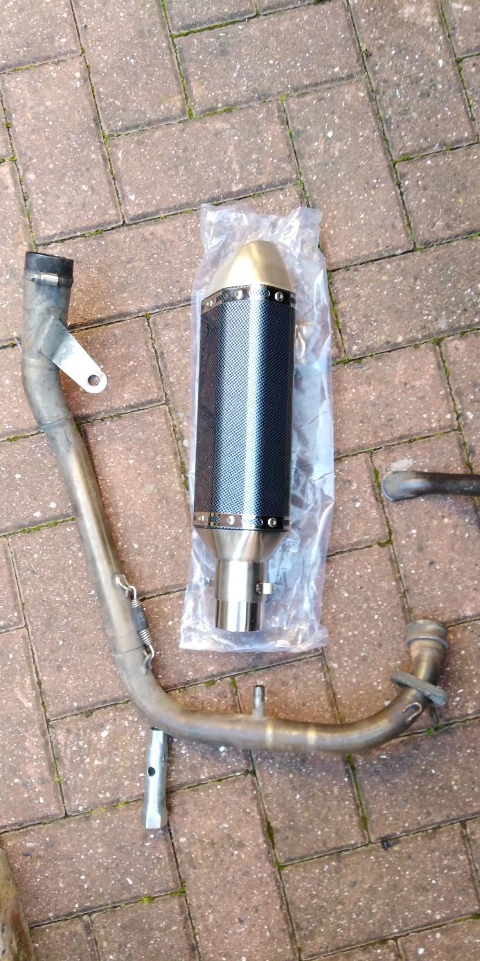 yamaha r125 exhaust