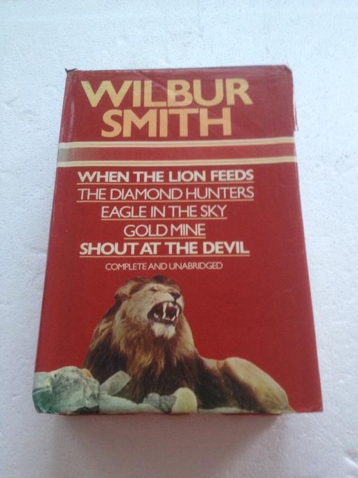 Buy & Sell Greater Manchester Bolton - Photos for WILBUR SMITH 5 BOOK COMPILATION