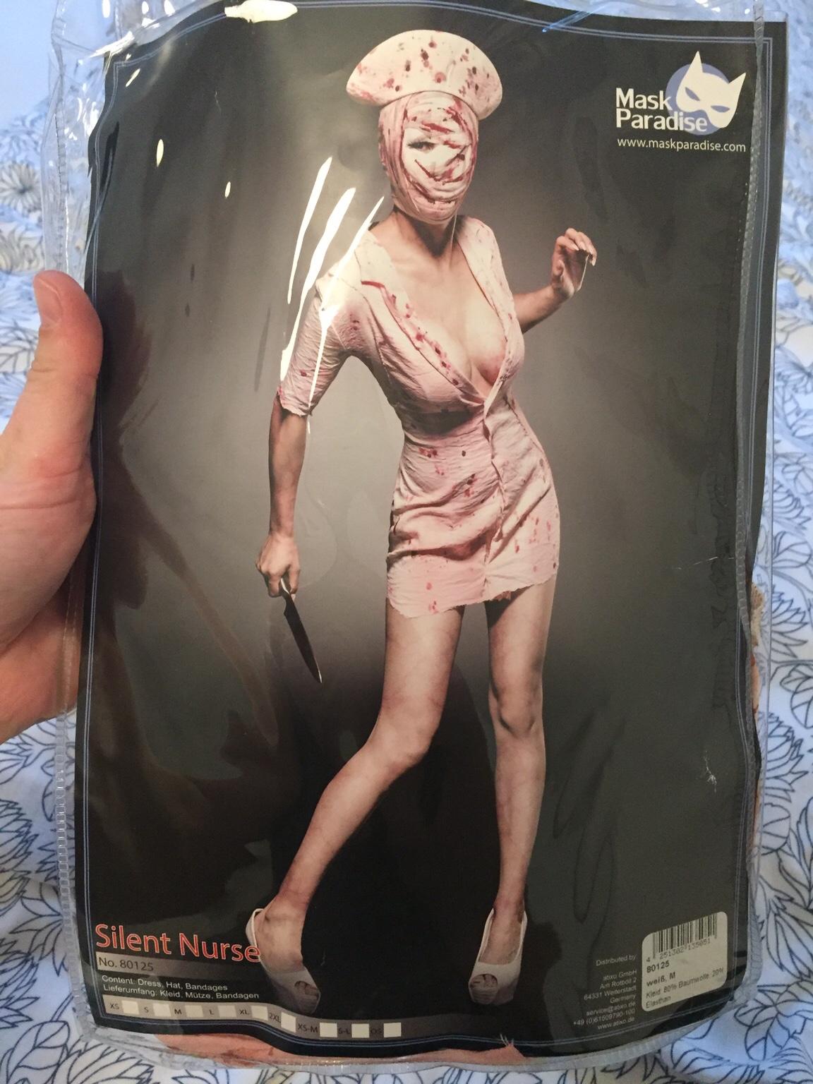 Amscan Zombie-Krankenschwester Kostüm Gr. 44-46 – Gruselige Halloween-Verwandlung Für Unisex