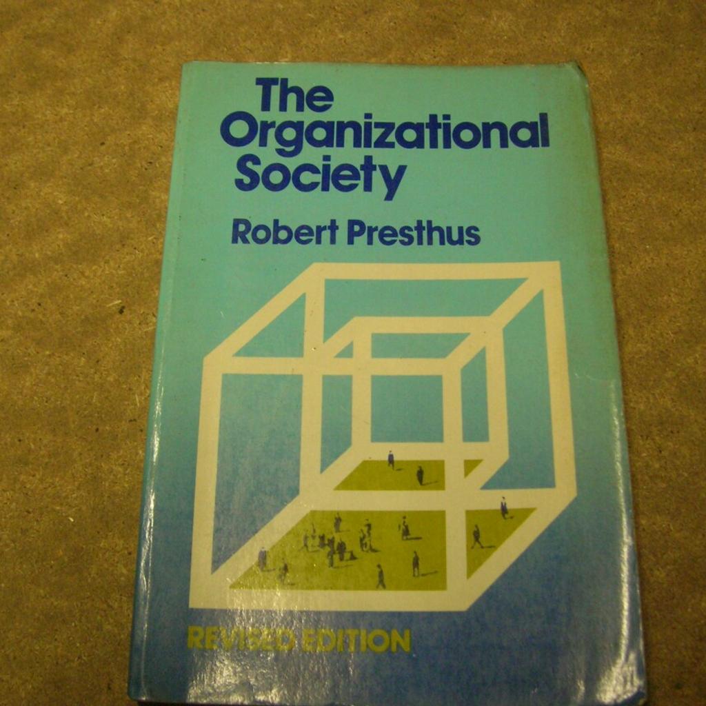 The Organisational Society book.
Used but good condition.
Collection only.