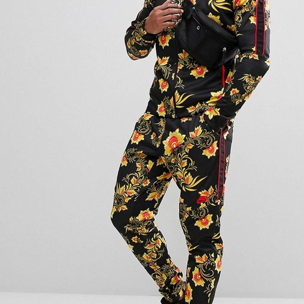 Nike russian floral tracksuit on sale