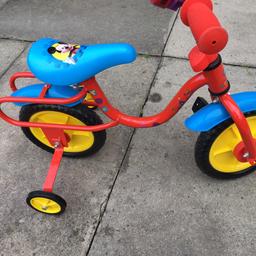 Child’s 10” Mickey Mouse bike
Hardly used
Collection