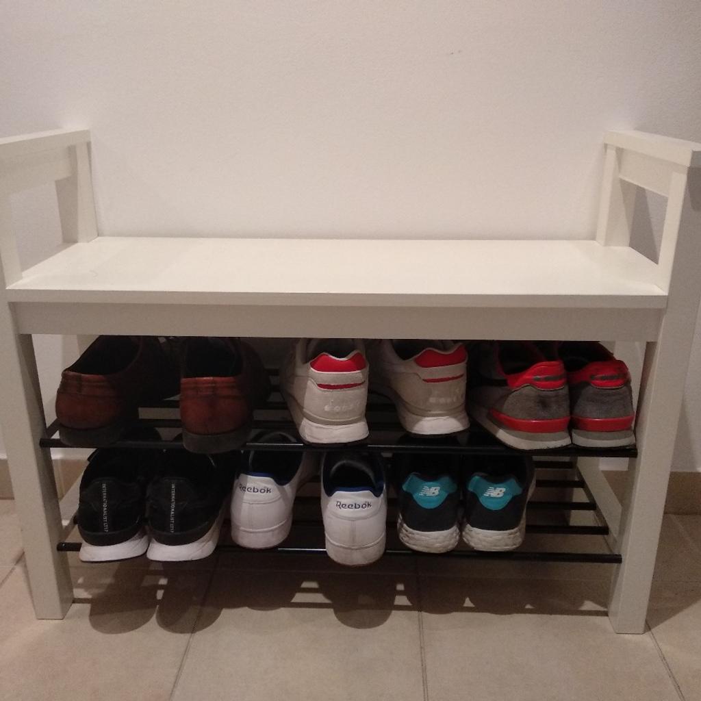 Vorzimmer Ikea Hemnes Bank mit Schuhablage in 1040 Wien für € 25,00 zum