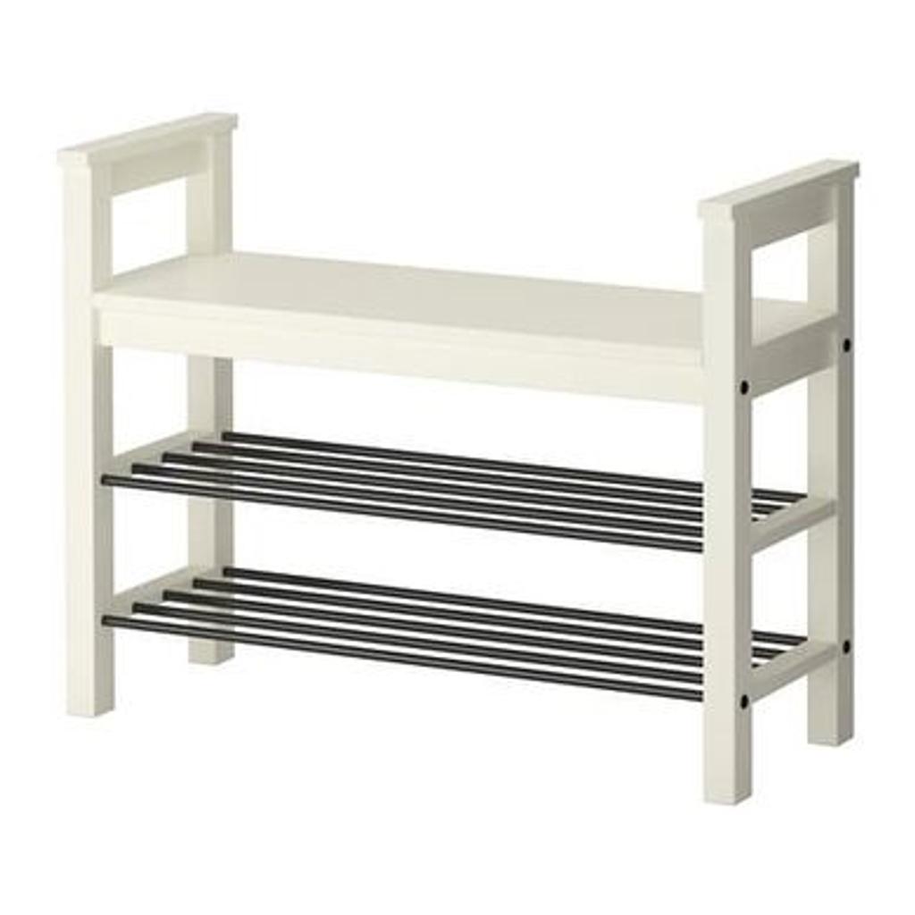 Vorzimmer Ikea Hemnes Bank mit Schuhablage in 1040 Wien für € 25,00 zum