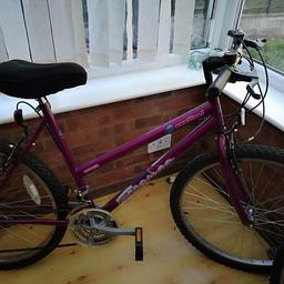 24 inch geared bike been stored so needs a clean down all works