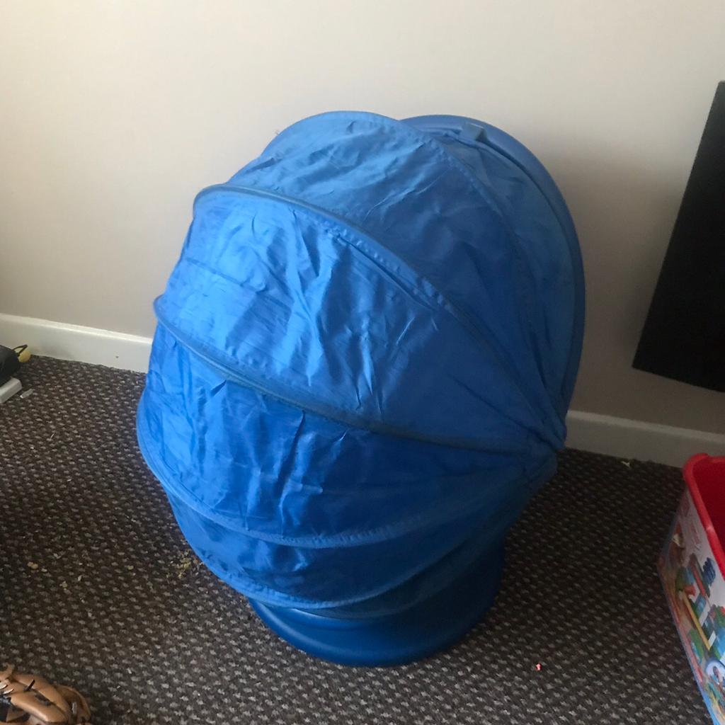 IKEA blue egg chair with cover and cushions in Havant for £12.00 for