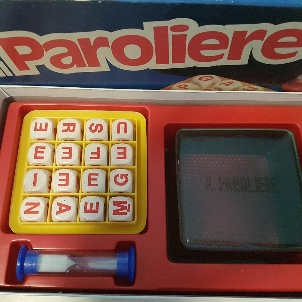 Gioco da tavolo Il Paroliere vintage