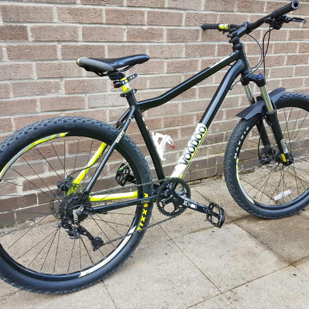 voodoo bantu mtb upgraded 32mm forks in Chadwell St Mary for