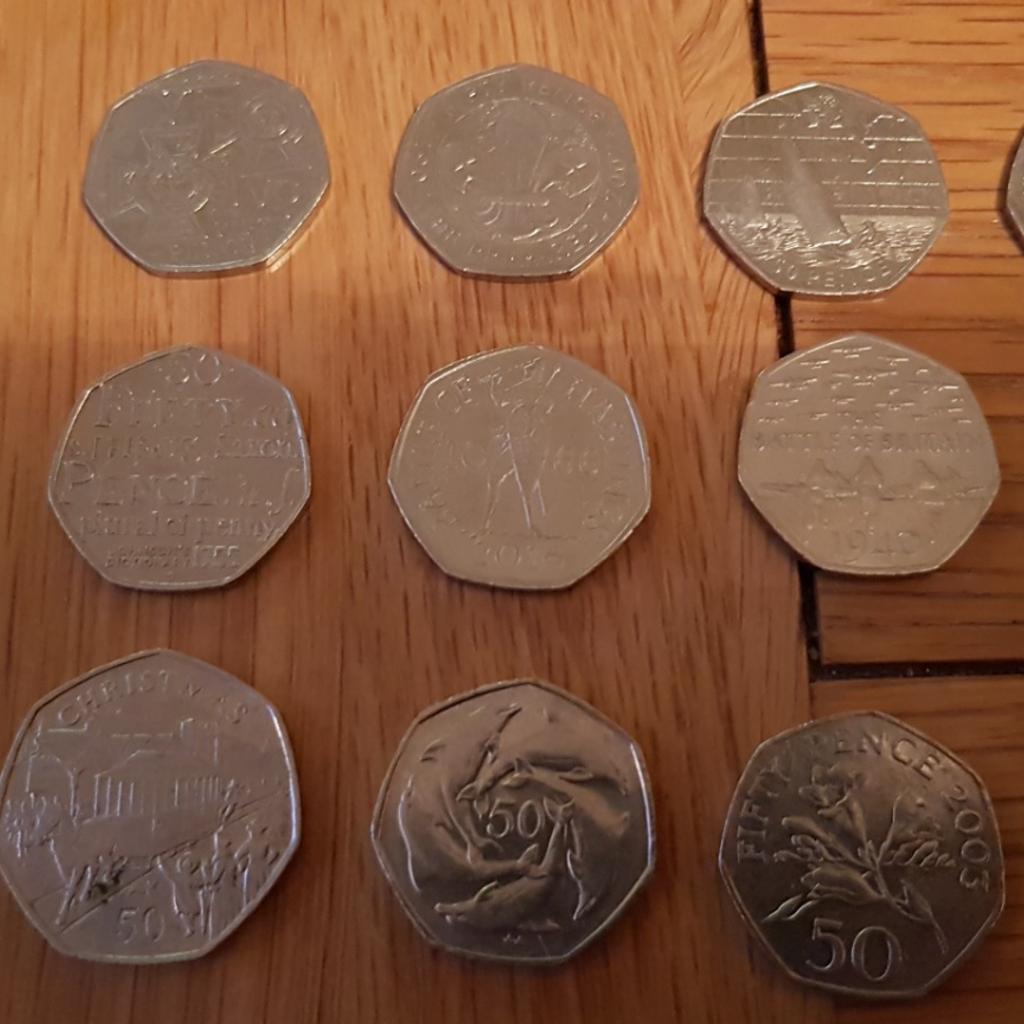 rare 50p coins in Blaby for £50.00 for sale Shpock