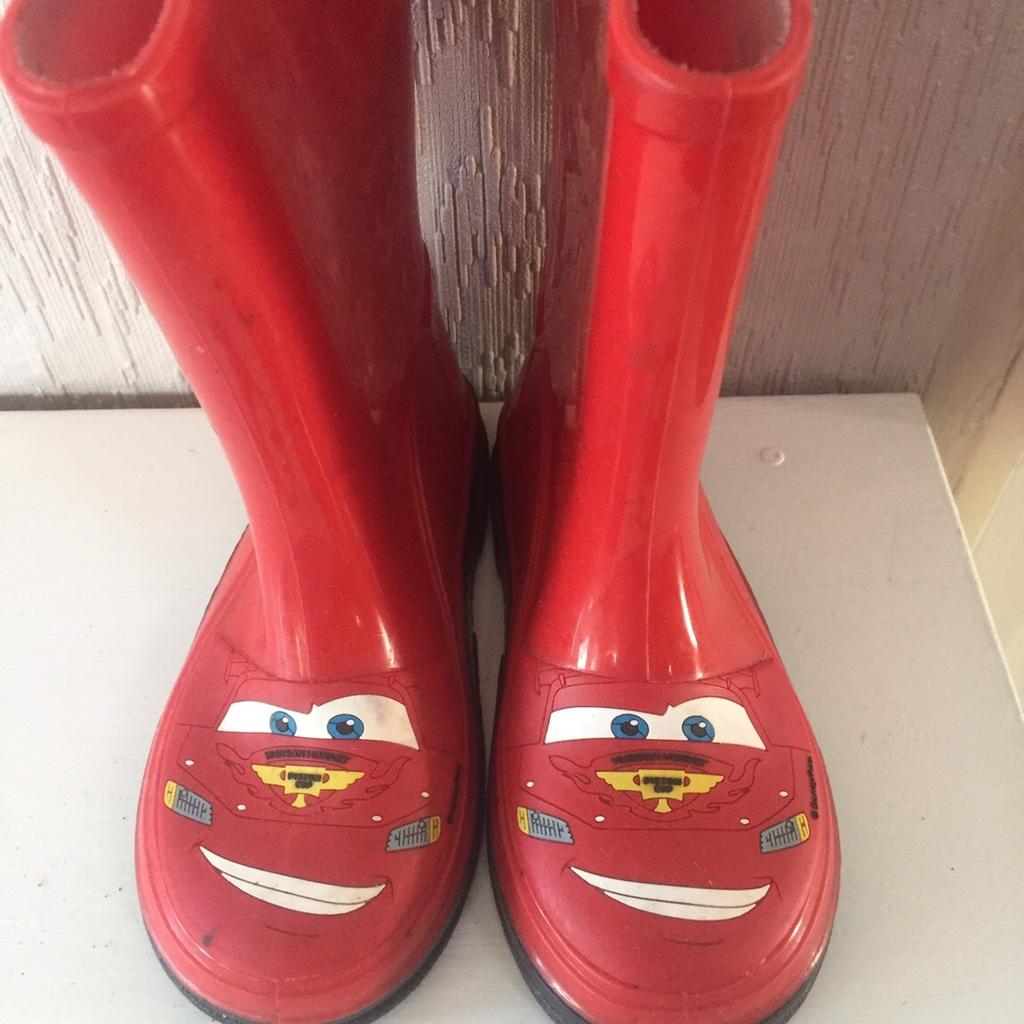 Lightning mcqueen outlet wellies