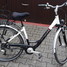 Rixe Damenrad "Toulouse" Farbe: schwarz/weiß; 24Gang-Schaltung; 28 Zoll; guter Zustand (siehe Bilder)