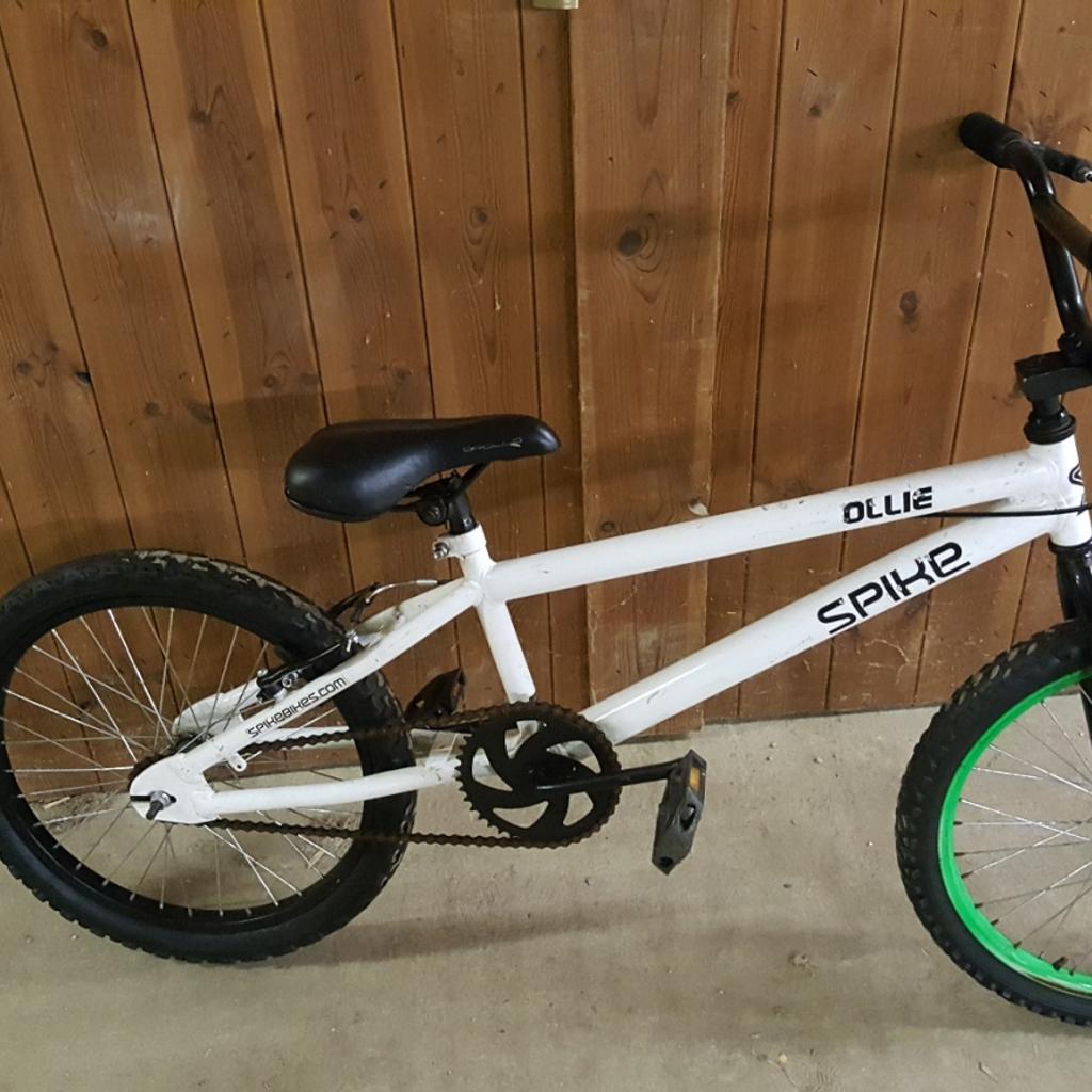 ollie spike bmx white