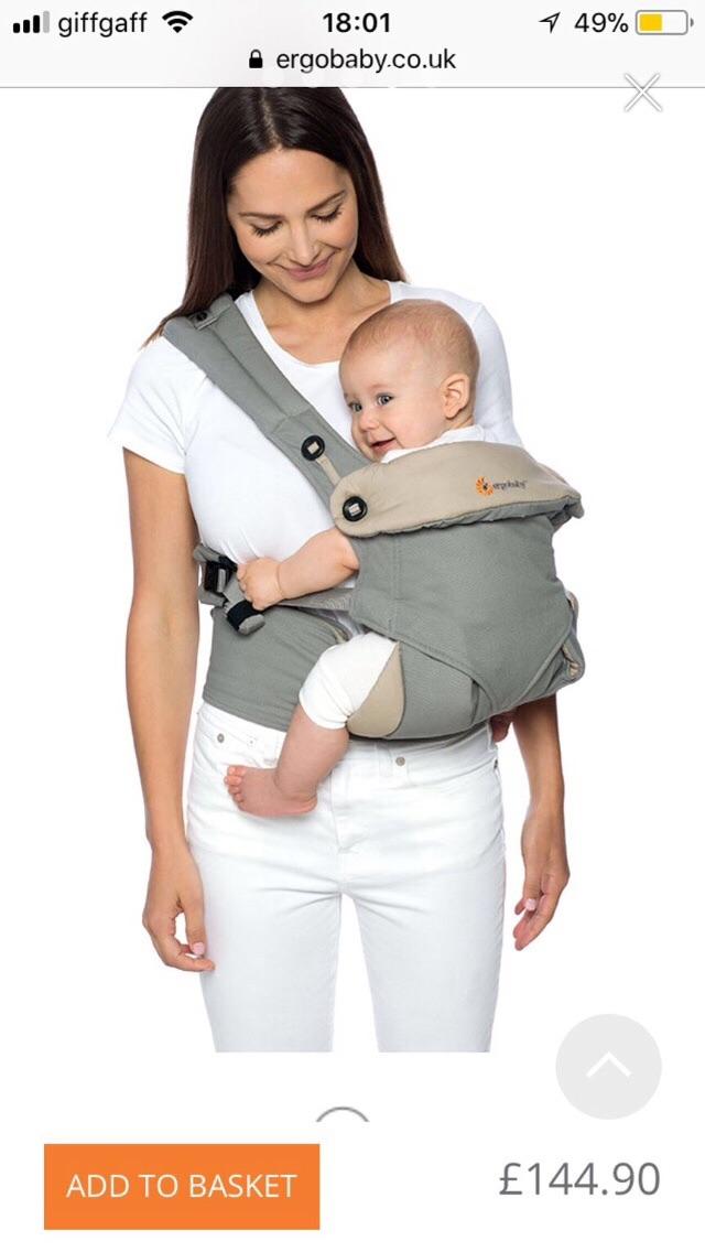 Ergobaby 360 Bundle of joy baby carrier in E17 London Borough of