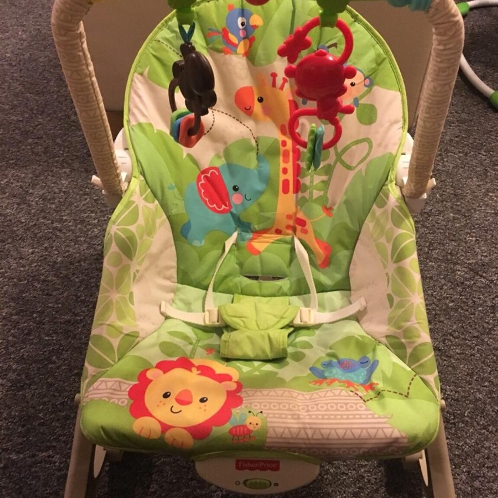 Fisher Price Jungle Bouncer Seat Baby in LS22 Leeds für £ 5,00 zum