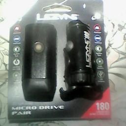 Front and rear USB bike lights brand new they are £100 in shop