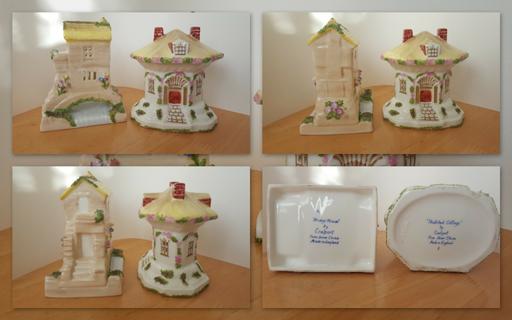 Buy & Sell Staffordshire Stoke-on-Trent - Photos for Coalport China Cottages in perfect condition