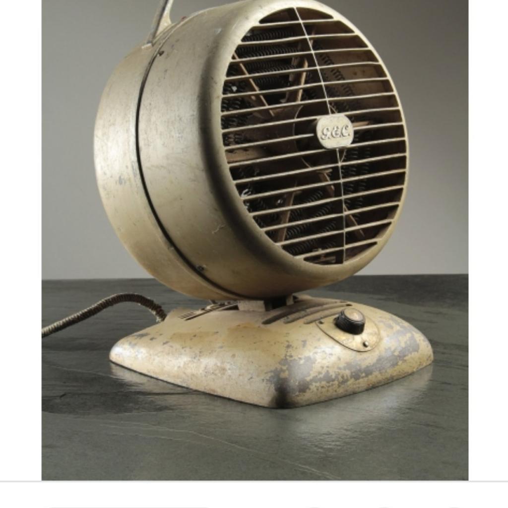 pair of vintage 1960s GEC fan heaters in Amber Valley for £65.00 for