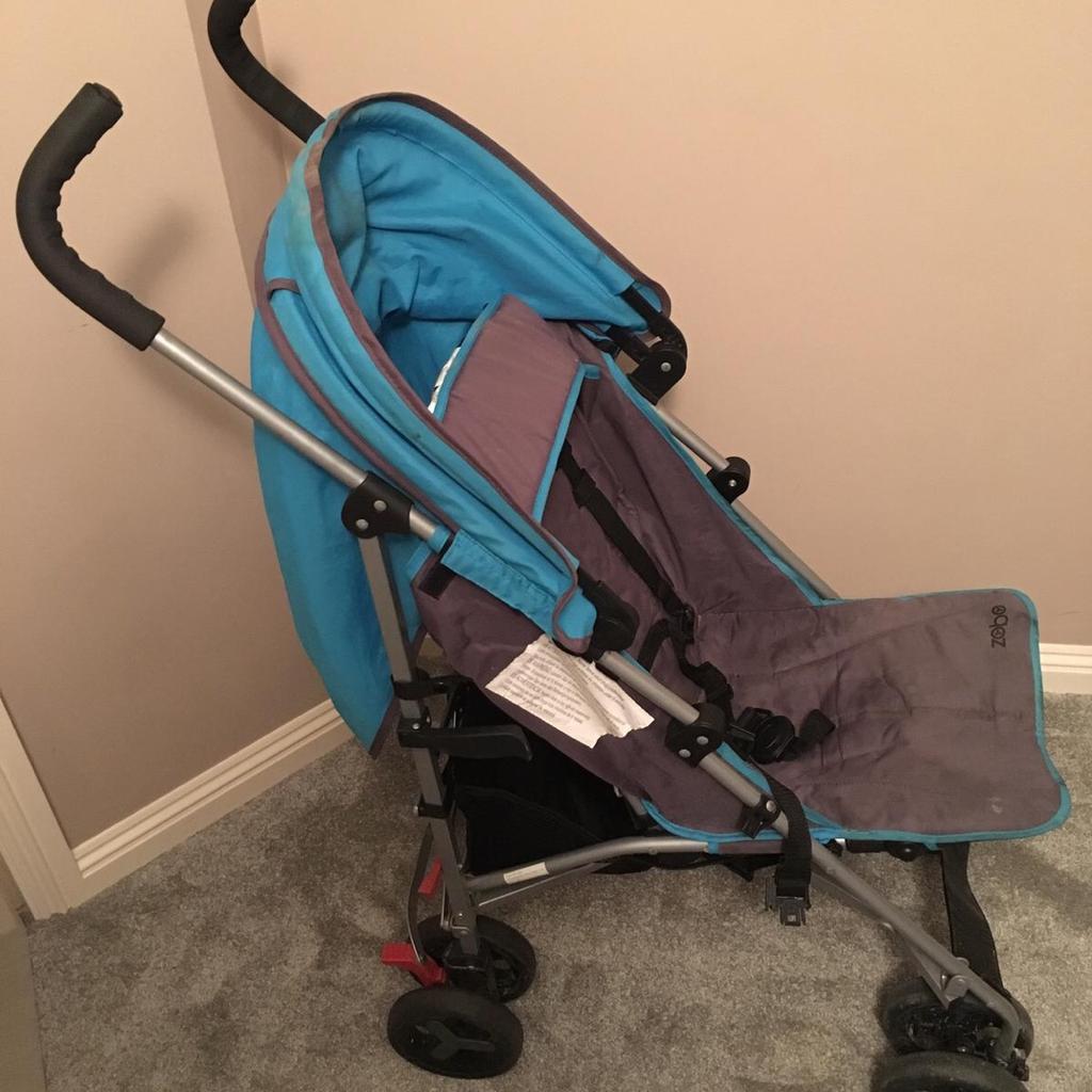 Zobo stroller hot sale blue