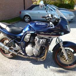 Cheap bandit ideal as a winter hack.good tyres and exhaust.Long mot.Please ring 07496 388684.