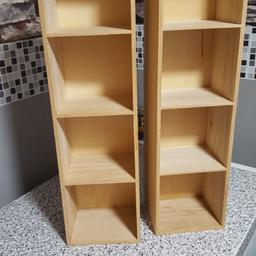 2 wooden CD  holder unit .hold about 13 cds on each section collection woodside area