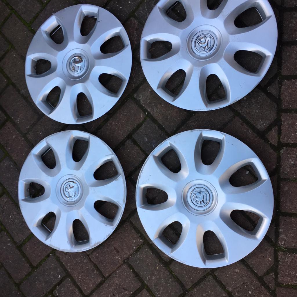 Vauxhall corsa 15 inch wheel trims in DE7 Valley for £20.00 for sale