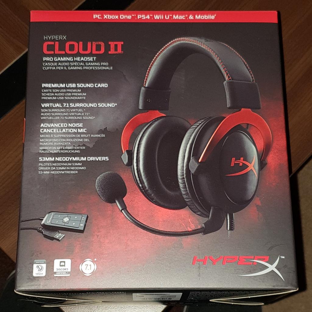 Headset HyperX Cloud 2 in 45966 Gladbeck f r 80 00 zum Verkauf