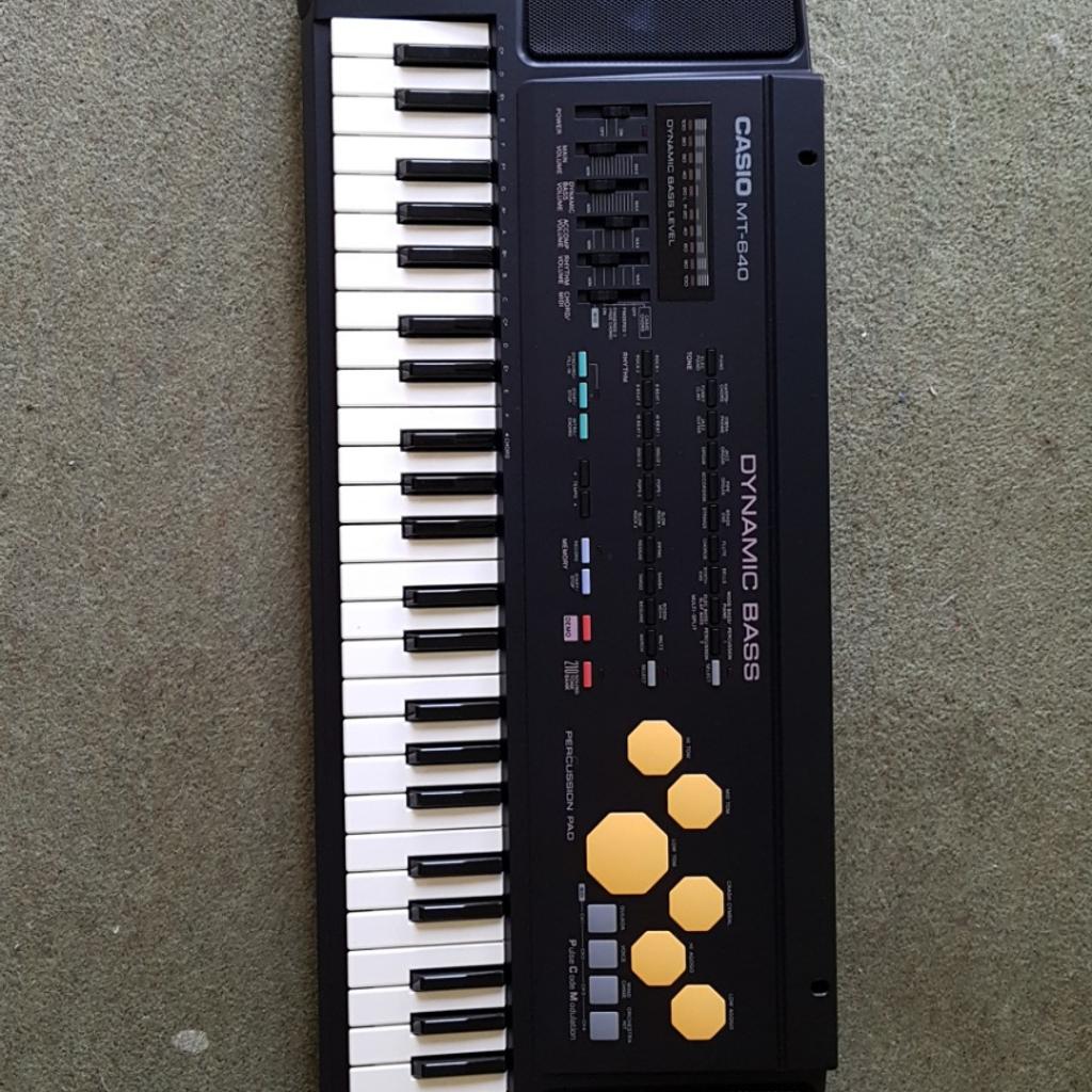 Casio mt 640 online keyboard