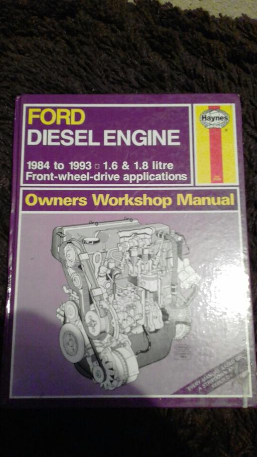 Vehicles Tyne and Wear Sunderland - Photos for Ford Diesel engine 1984 to 1993 Haynes manual