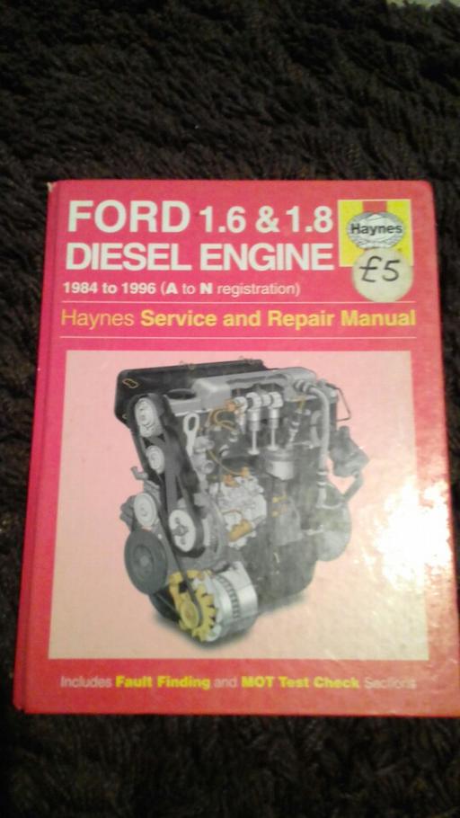 Vehicles Tyne and Wear Sunderland - Photos for Ford Diesel engine 1984 to 1996 Haynes manual