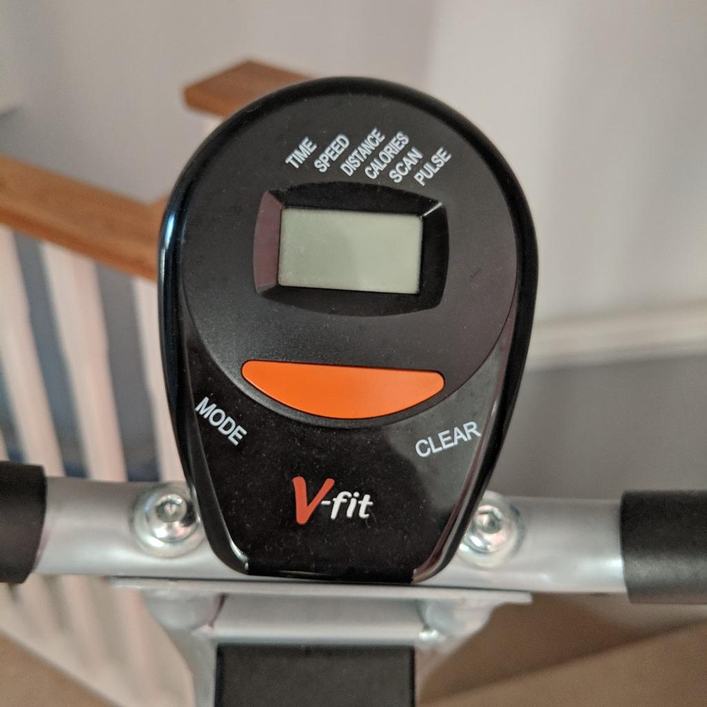 vfit folding exercise bike