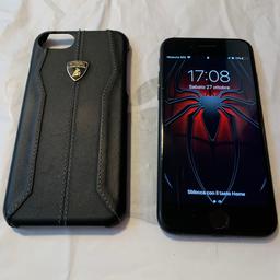 iPhone 7 Nero 128gb + cover Vera pelle Lamborghini
Completo di scatola e pellicola anti graffio sullo schermo