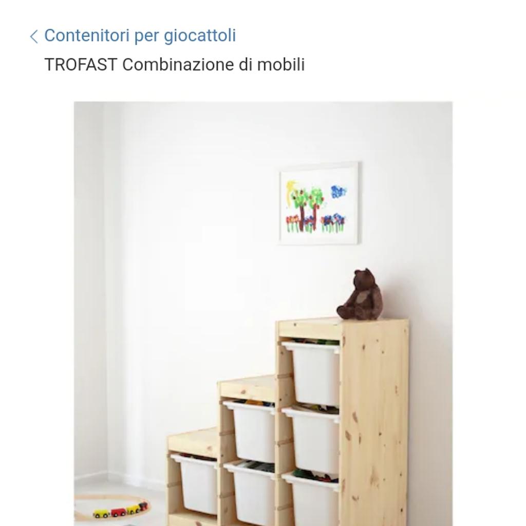Composizione Mobili porta giochi Ikea Trofast in 20865 Usmate