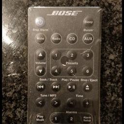 I have this sealed brand new remote for Bose sound wave III as pictures shows. I purchased a second one because I couldn't find the previous and, as you know, the stereo doesn't work without.
