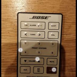 I'm selling this remote for Bose wave radio that I sold long time ago. just found it. I don't remember the model but is that radio with commands in the top of it.