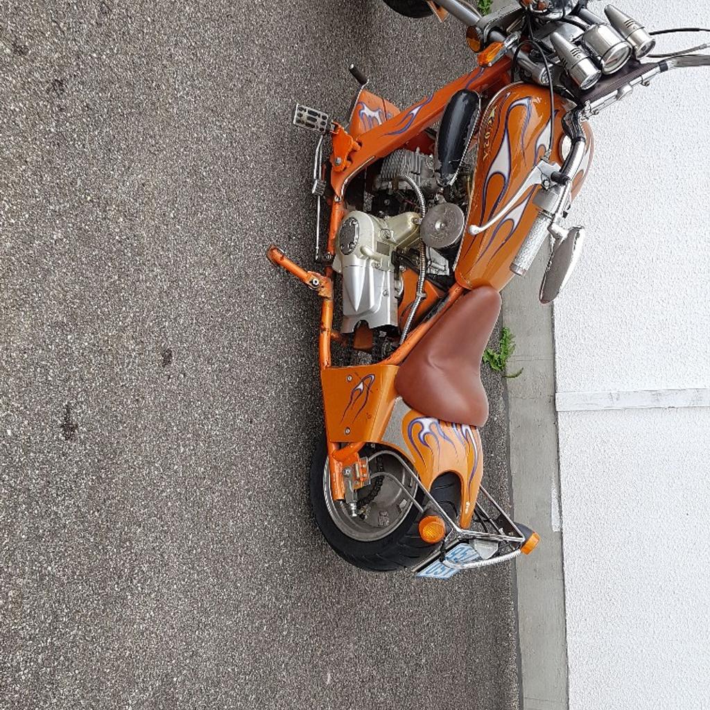 Mini Chopper 50ccm inkl.Strassenzulassung in 5280 Braunau am Inn für 950,00 € zum Verkauf