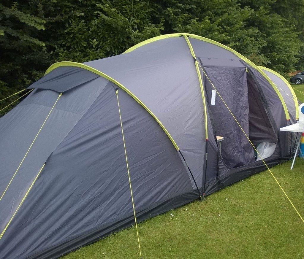 Urban escape Halfords 6 person tent used once in ST14 Staffordshire for