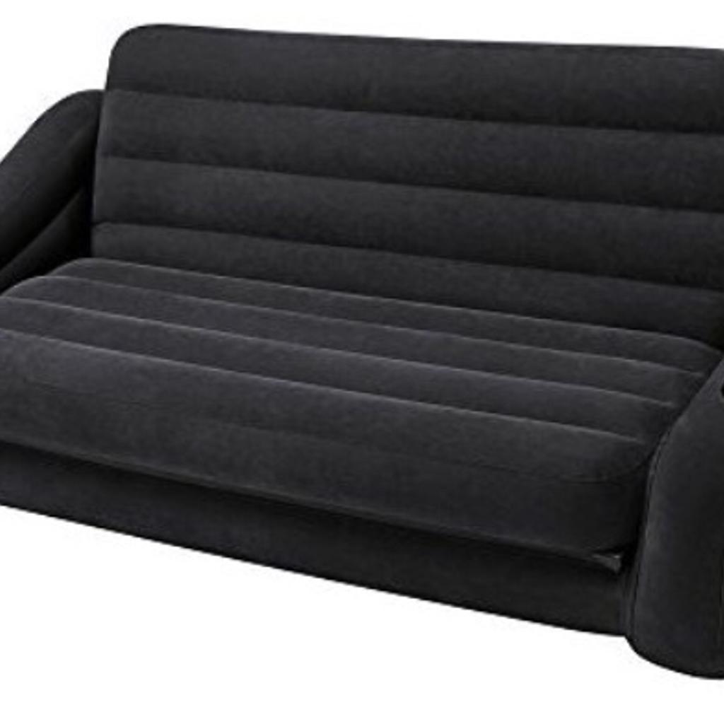 Materasso Matrimoniale Gonfiabile 203x152x46cm Autogonfiabile Bauer Blu - Foto 5