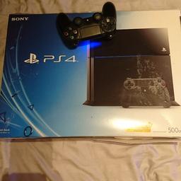 PlayStation 4, great condition and 3 games 
can deliver locally if required