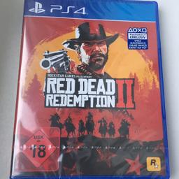Verkaufe das Spiel Red Dead Redemption, für die PlayStation 4.
Es ist Neu in Folie.

Versand möglich 2€.