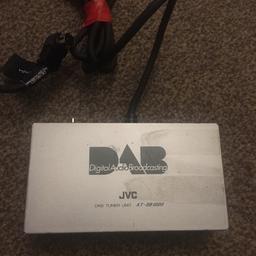Jvc dab module model number KT-DB1000 compatible for jvc kw avx 810, kw av 820, avx 1, avx 2 and avx 11
Will require dab aerial. In fully working order 
Open to offers