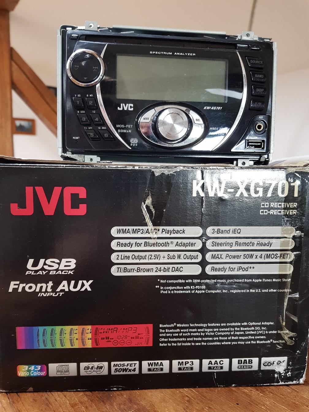 Jvc Kw Xg Doppel Din Autoradio In F R Zum Verkauf