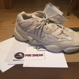 ADIDAS X KANYE WEST - YEEZY 500 - BLUSH - UK9.5/US10/EU44 - DS BRAND NEW, OUT OF THE BOX ONLY FOR THE PHOTO. SHOES COME WITH OFFICIAL BOX AND INVOICE FROM ADIDAS.COM - HAND DELIVERY IN LONDON