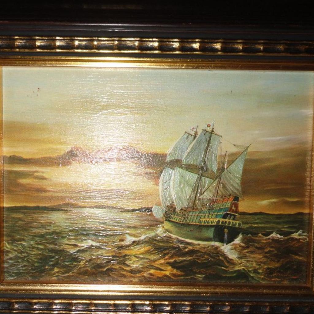 1908 jahr Gemälde originsl von John Hamilton in 1150 Wien für 800,00